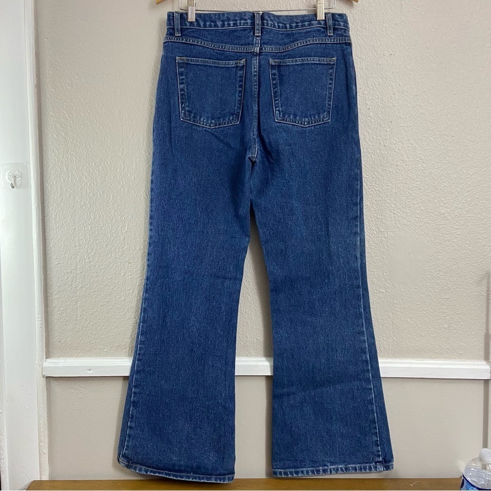 90s Vtg Xhilaration High Rise Waist Bootcut Flare Jeans Size 11 100% Cotton - Picture 3 of 7